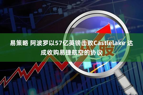 易策略 阿波罗以57亿英镑击败Castlelake 达成收购易捷航空的协议